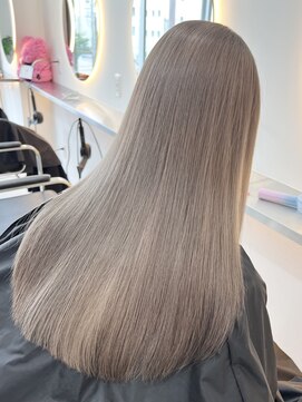 ベア(Bear) ベージュ/グレージュ/ハイトーン/ダブルカラー/インナーカラー