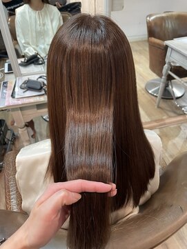 アフィナー 上大岡(Afinar) 【上大岡/Wakana】ビフォーアフター有縮毛矯正