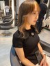 高橋担当【ケアブリーチ使用!】全体カラー+イヤリングカラー ¥18810