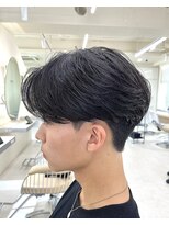 ニコ トウキョウ ヨコハマ(nico)&nbsp;メンズカット/センターパート/メンズウルフ/ニュアンスパーマ