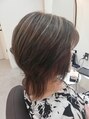 アグ ヘアー ムーミ 西葛西店(Agu hair Muumit) 白髪ぼかしハイライトonカラーグレージュ色持ちバツグンです!