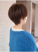 大人可愛いマッシュショート