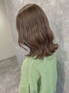 ランガリ ヘアアンドスパ(Rangali Hair&Spa) 【別府 ランガリ】ベージュカラー、透明感カラー