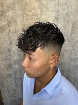 スティーロ 渋谷(Steelo) steelo スペインカール×フェードスタイル