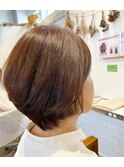 丸みショートボブ