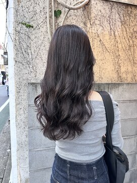 チョビー(Chobii) デジタルパーマ コテ巻き風 オリーブベージュ  韓国風パーマy4