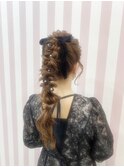 ガーリースタイル/心斎橋/ヘアメ/セットサロン