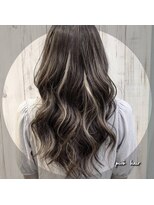 ピヴォヘアー(pivo hair) ハイライト ミルクティーベージュ