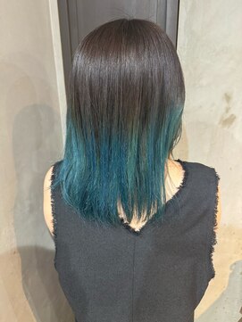 アクト 三鷹店(ACT) ターコイズブルー グラデーション