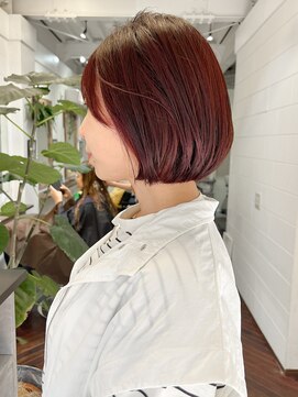 ラレイ(Lalei) チェリーレッド/チェリーバイオレット/表参道/表参道ボブ/ボブ