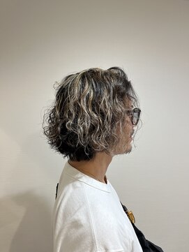 フィレール(filer) パーマ×ハイライト