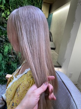 ティグルフォーヘア(TIGRE for hair) 【透明感】ミルクティーベージュ