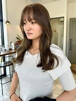 ファルファラ(farfara)&nbsp;【farfara】ゆるふわレイヤーベージュ（問屋町テラス）大島結衣