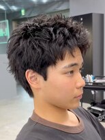 エルマーク 枚方(L-MARK)&nbsp;スパイキーショートザクザクショートアップバングツーブロック