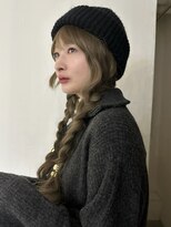 メゾンアクア 表参道(Maison ACQUA)&nbsp;☆ブリーチなしダブルカラー オリーブ オリーブベージュ ボブ