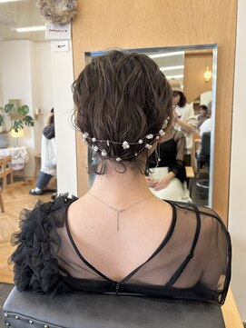 メク(meku) ボブのアップヘア