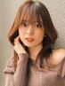 【 学割U24 】韓国系 艶カラー + カット ￥11550→8800
