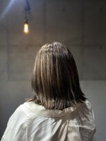 アフィックス ヘア 小岩駅前店(affix hair) グレージュ×ハイライト