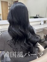 アミー 池袋(Ammy)&nbsp;パーマ/パーマスタイル/コテ巻き風パーマ/レイヤーカット