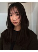 イメチェン/ホワイトブロンド/外ハネボブ/美髪/勾当台公園