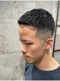 アイロンパーマ/メンズカット<理容室>
