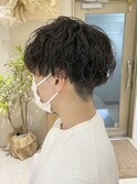 【RYOSUKE】ツイストスパイラル_メンズパーマ_マッシュ