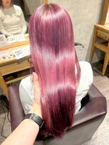 アフィナー(Afinar) 【横浜/横浜駅】高発色◎ピンクバイオレットロング