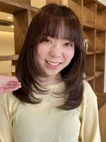 カノエ 岡山店(canoe)&nbsp;髪質改善 × レイヤーカット