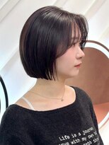 ロンドリメゾン 原宿(Lond re Maison.)&nbsp;暗めカラーブリーチなしマロンベージュくすみベージュ原宿表参道