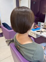 ハピネス 河原町店(Happiness)&nbsp;ショートボブ　丸みショート　京都美容室　進詩織