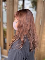 ヘアーメイクアップ ジーノ(hair&makeup gino) ふんわりピンクブラウン