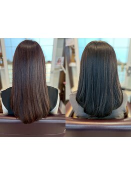 人気の白髪ぼかしもお任せ◎白髪を活かしたデザインカラーで、お悩みを解決しながらおしゃれを楽しめます♪