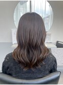 大人のための艶ブラウン×髪質改善トリートメント