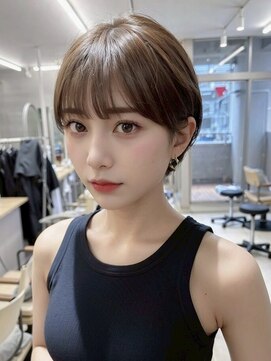 大人ガーリー/似合わせカット/ショート/20代30代40代50代/仙台