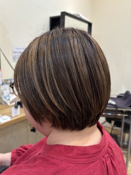 アルター(aL ter) 【ショートスタイル】暗めカラー/グランマッシュ/中島