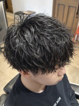 エイトメン 池袋店(EIGHT MEN) ツヤ感ツイストスパイラルパーマ