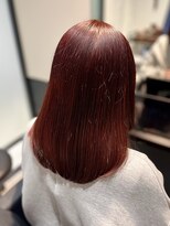 イオ 渋谷(io)&nbsp;レッドカラー/ブリーチなし/暖色カラー/艶カラー/高発色カラー