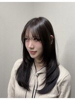 ヨペ(yeope)&nbsp;【まろやかなヘアカラー】キャラメルベージュ×シャギーカット
