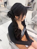 アールプラス 新宿(ar+)&nbsp;【新宿駅/新宿三丁目/ヘアセット/くるみちゃんポニー】