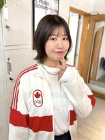 ミッシュバイアーバン(misch by urban.) 【mischハザマ】お洒落30代にオススメ!ニュアンスくびれショート