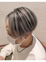 カモン(CAMON) 【メンズ】シャドウルーツ バレイヤージュ ホワイトカラー