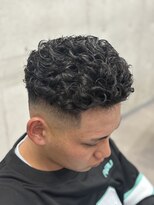 スウェル 稲毛店(Swell)&nbsp;MEN’S HAIR/サーフカール/刈り上げセンターパート/稲毛