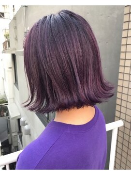 ジーナ(XENA) パープル外ハネボブ