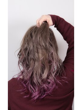 クリップ ジョイント ゴッド(CLIP JOINT GOD) アッシュミルク＆ピンクグラデーション