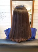 潤髪セミロング