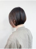 <<TOP HAIR玉島店/ぱん>> ミニボブ×サファイア