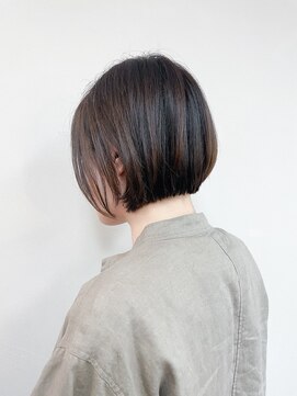 トップヘアー 玉島店(TOP HAIR) <<TOP HAIR玉島店/ぱん>> ミニボブ×サファイア