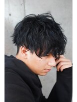 フィフス 原宿(fifth) ツイストスパイラルパーマ刈り上げツーブロック前下りマッシュ