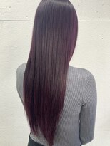 コード 四条河原町駅店(CHORD)&nbsp;京都　河原町　パープルカラー　髪質改善　デザインカラー