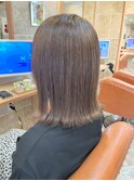 外ハネボブ×アッシュグレー